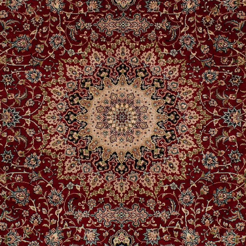 Zijden tapijt - China zijde - 183 x 122 cm - donkerrood