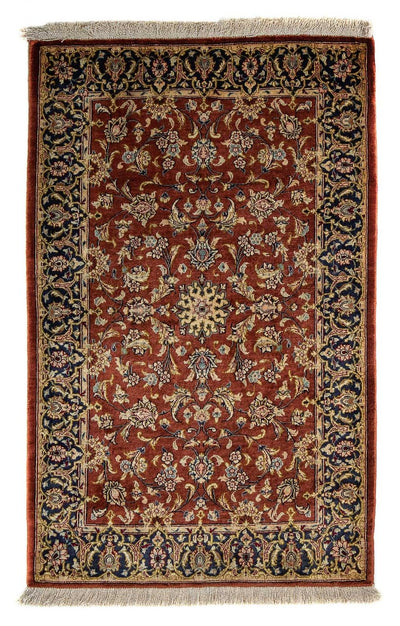 Qom Tapijt 56x85cm - Perzisch tapijt