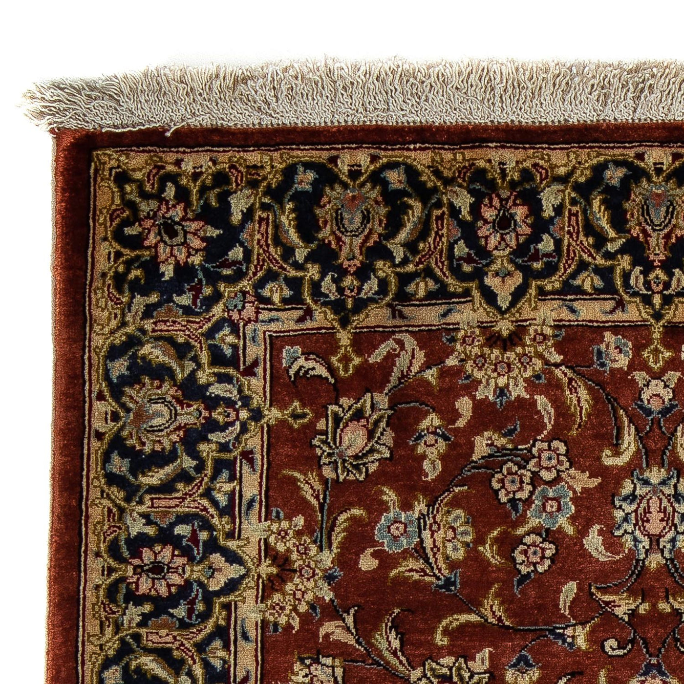 Qom Tapijt 85x56cm - Perzisch tapijt
