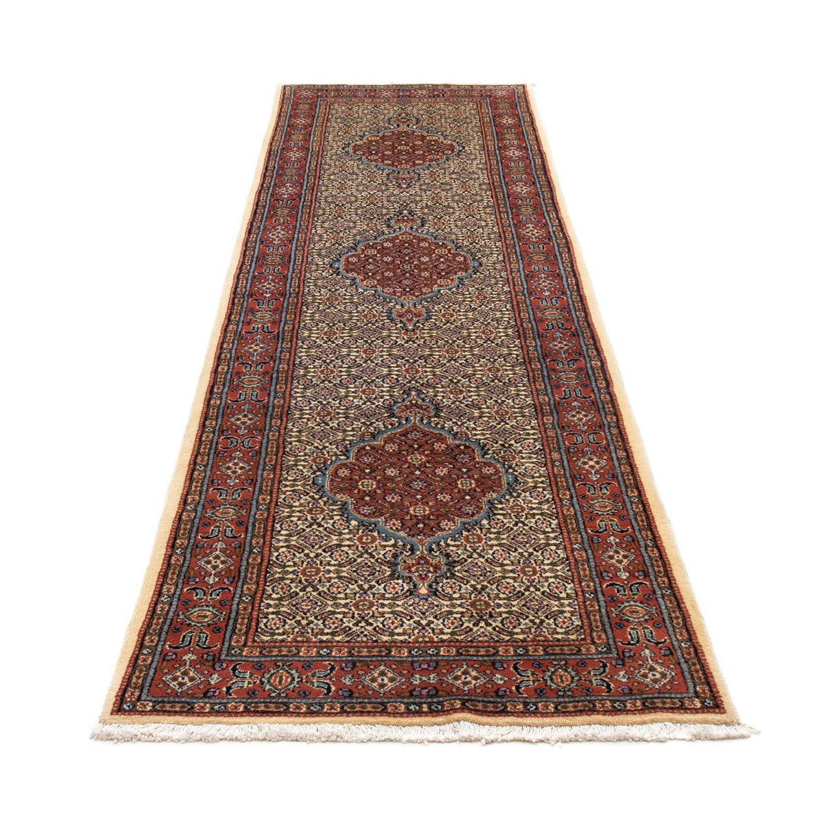 Loper Perzisch tapijt - Klassiek - 290 x 81 cm - beige