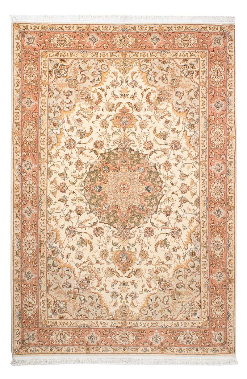 Perzisch tapijt - Tabriz - Royal - 244 x 168 cm - beige