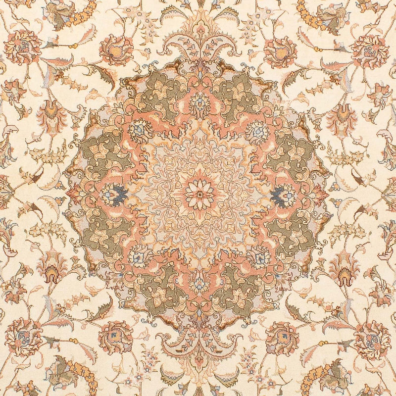 Perzisch tapijt - Tabriz - Royal - 244 x 168 cm - beige