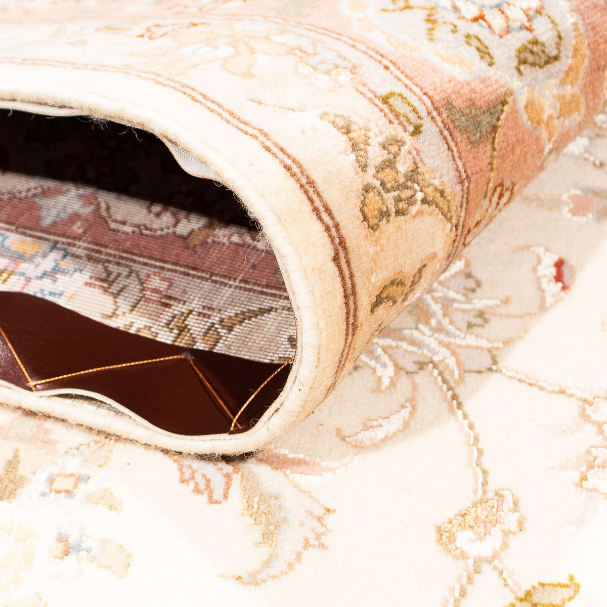 Perzisch tapijt - Tabriz - Royal - 244 x 168 cm - beige