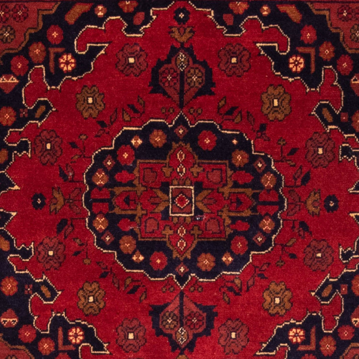 Afghaans tapijt - Kunduz - 200 x 120 cm - rood
