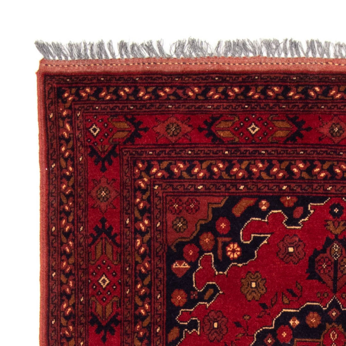 Afghaans tapijt - Kunduz - 200 x 120 cm - rood