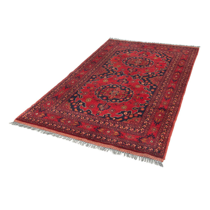 Afghaans tapijt - Kunduz - 200 x 120 cm - rood