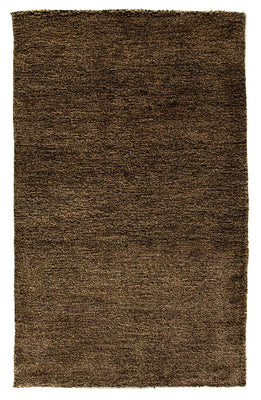 Gabbeh tapijt - Indus - 100 x 62 cm - donkerbruin
