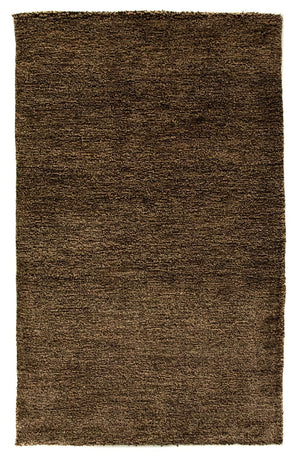 Gabbeh tapijt - Indus - 100 x 62 cm - donkerbruin