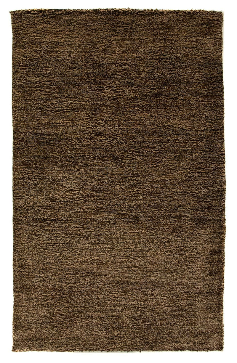Gabbeh tapijt - Indus - 100 x 62 cm - donkerbruin