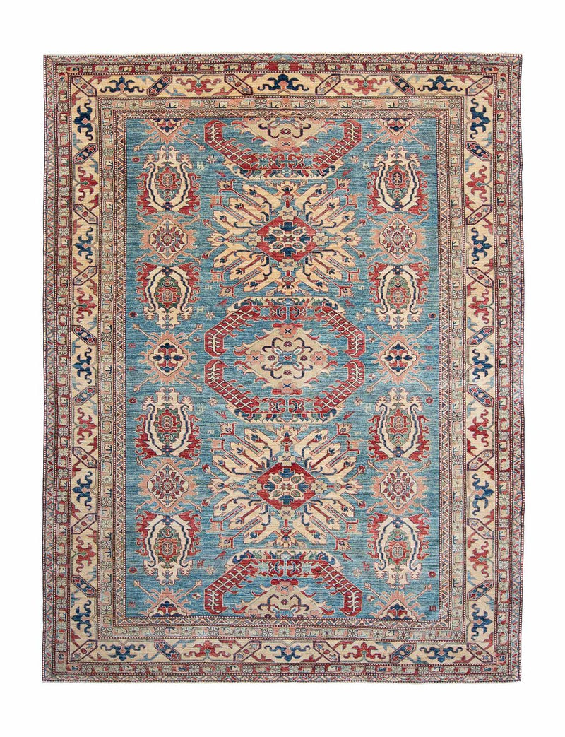 Ziegler Tapijt - Kazak - 322 x 244 cm - turkoois