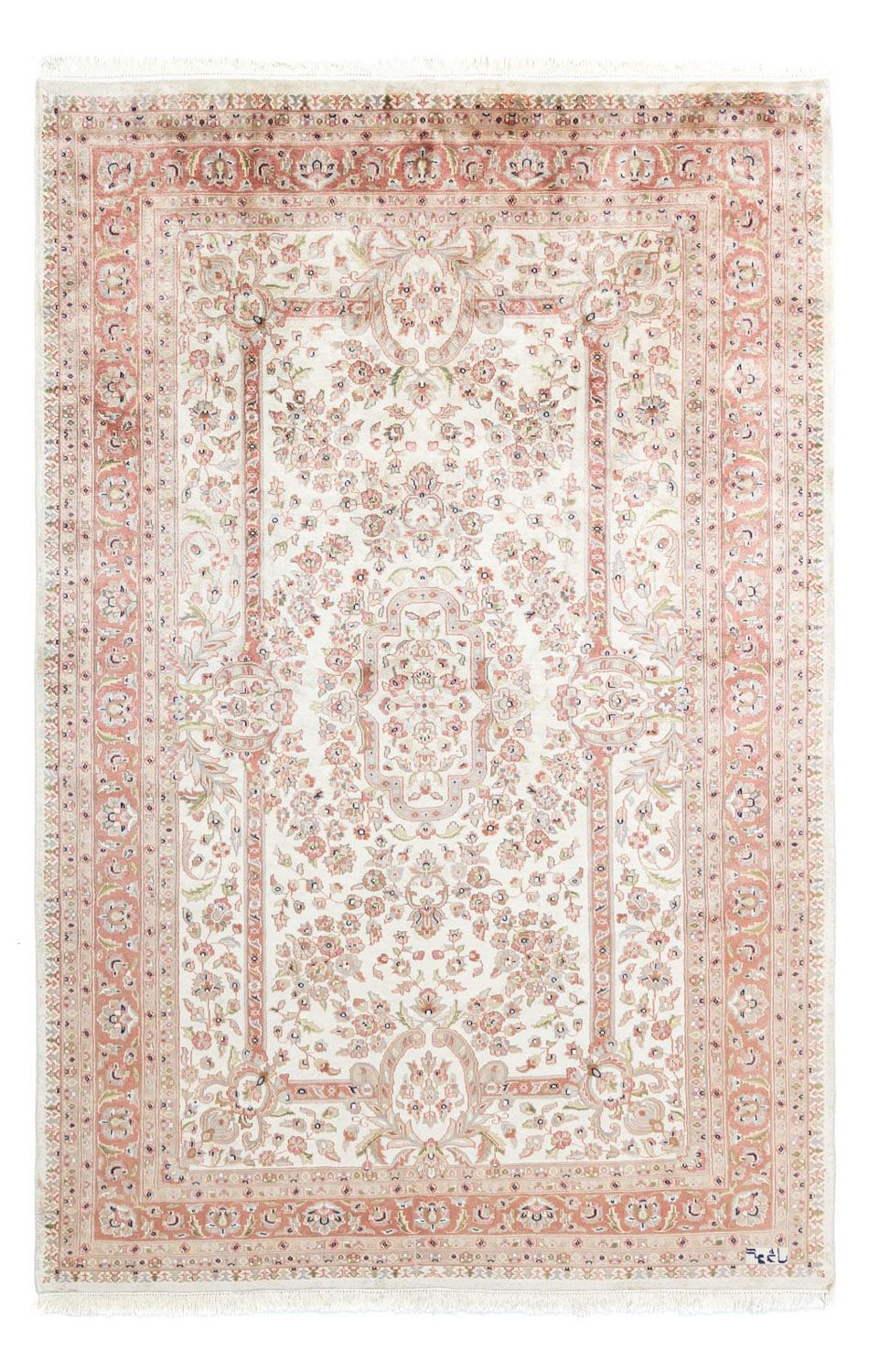 Perzisch tapijt - Tabriz - 289 x 196 cm - beige