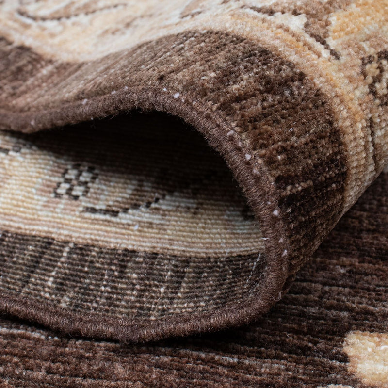 Ziegler tapijt - 300 x 246 cm - donkerbruin