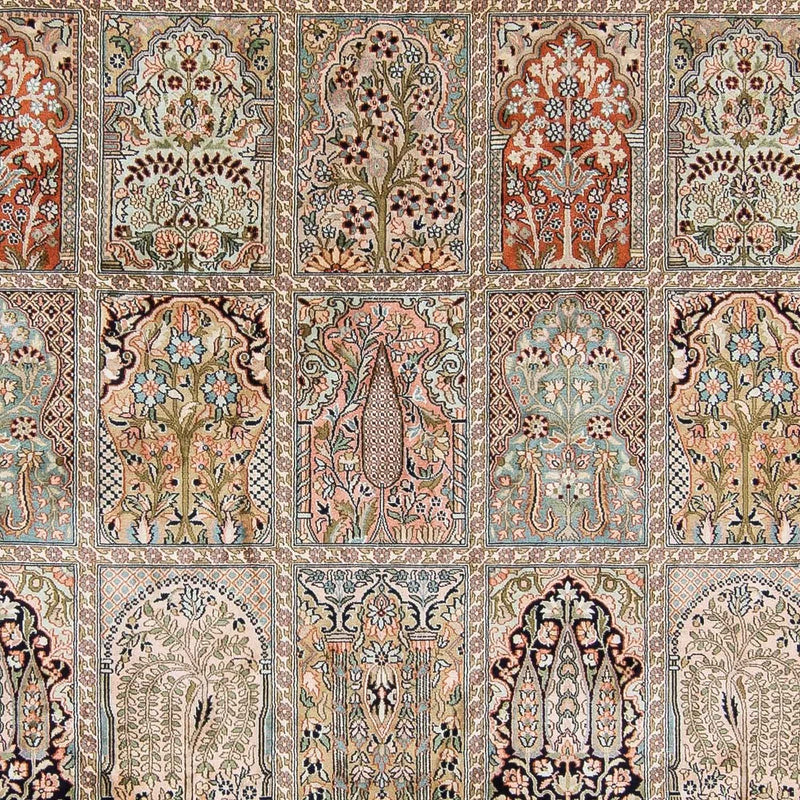 Zijden tapijt - Kashmir Silk - 336 x 251 cm - veelkleurig