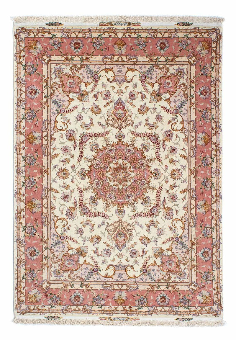 Perzisch tapijt - Tabriz - Royal - 207 x 150 cm - beige