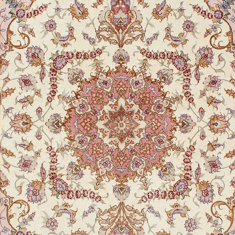 Perzisch tapijt - Tabriz - Royal - 207 x 150 cm - beige