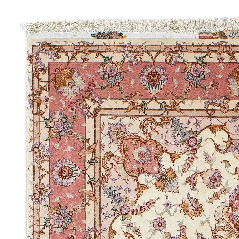 Perzisch tapijt - Tabriz - Royal - 207 x 150 cm - beige