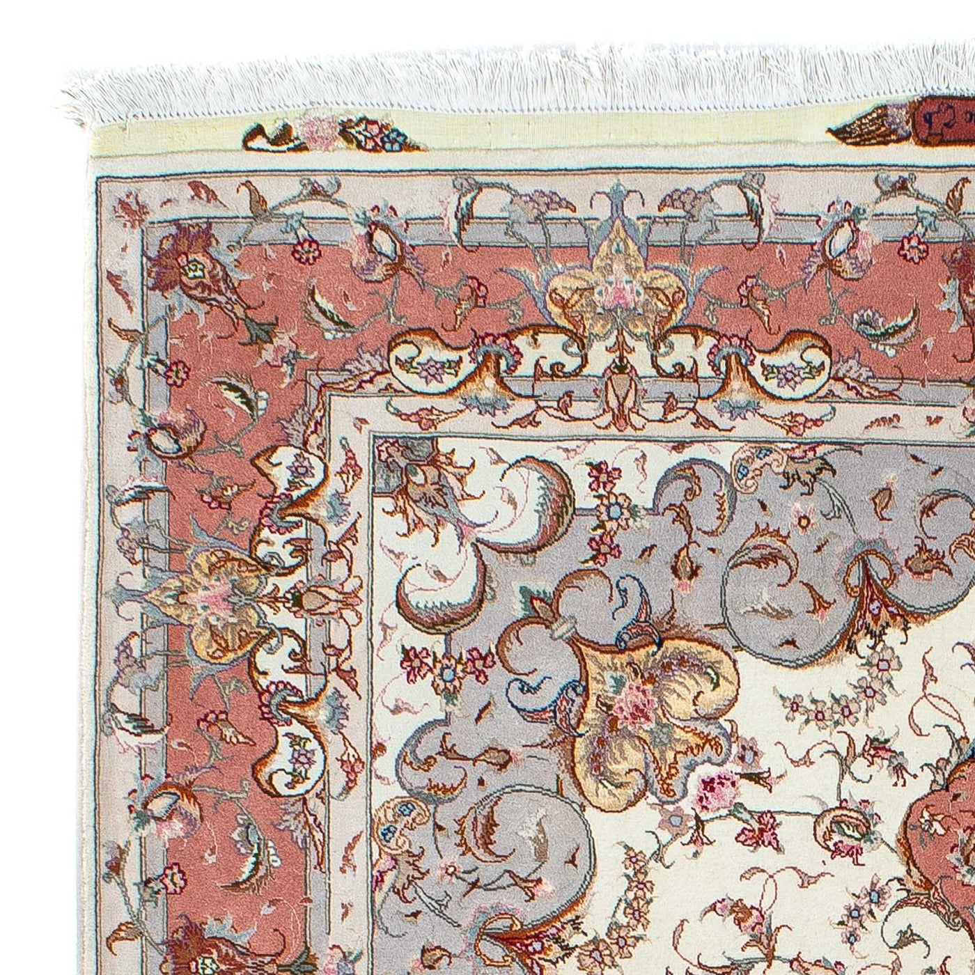Tabriz - 50 Raj Tapijt 196x153cm - Perzisch tapijt