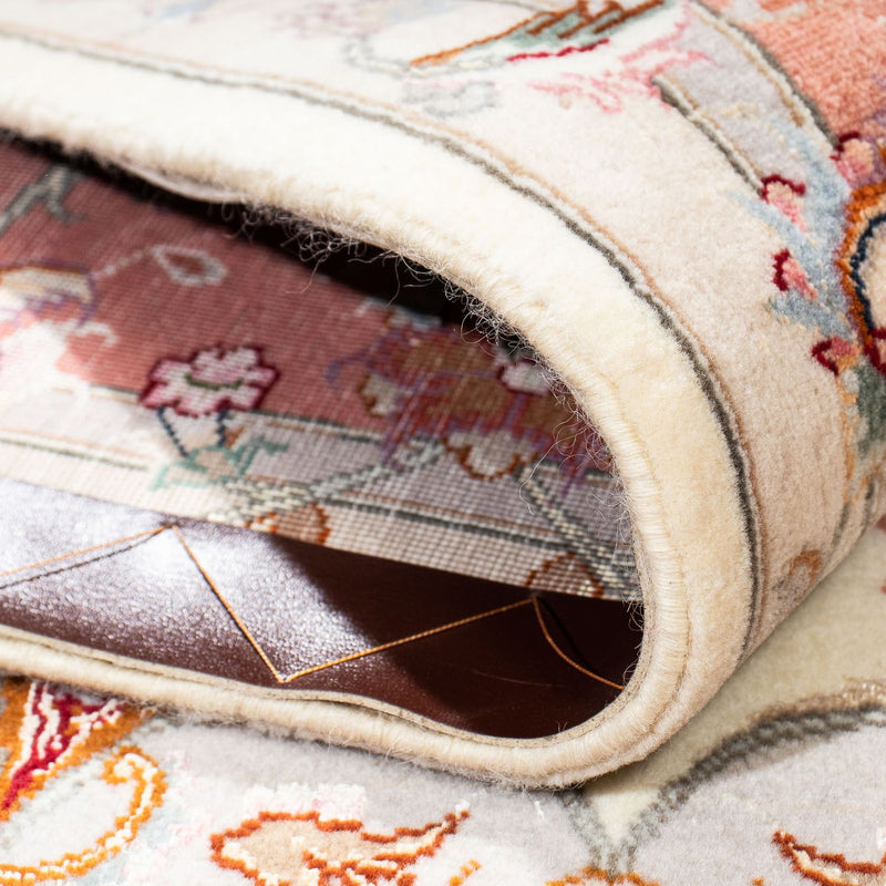 Perzisch tapijt - Tabriz - Royal - 196 x 153 cm - beige