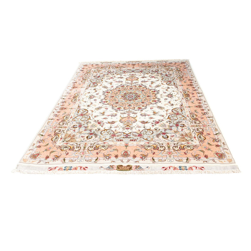 Perzisch tapijt - Tabriz - Royal - 203 x 152 cm - beige