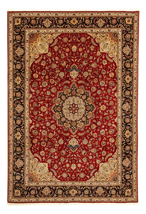Perzisch tapijt - Tabriz - Royal - 350 x 245 cm - donkerrood