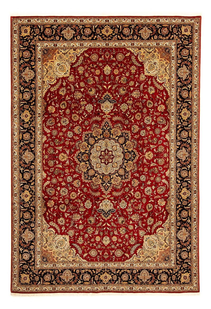 Perzisch tapijt - Tabriz - Royal - 350 x 245 cm - donkerrood