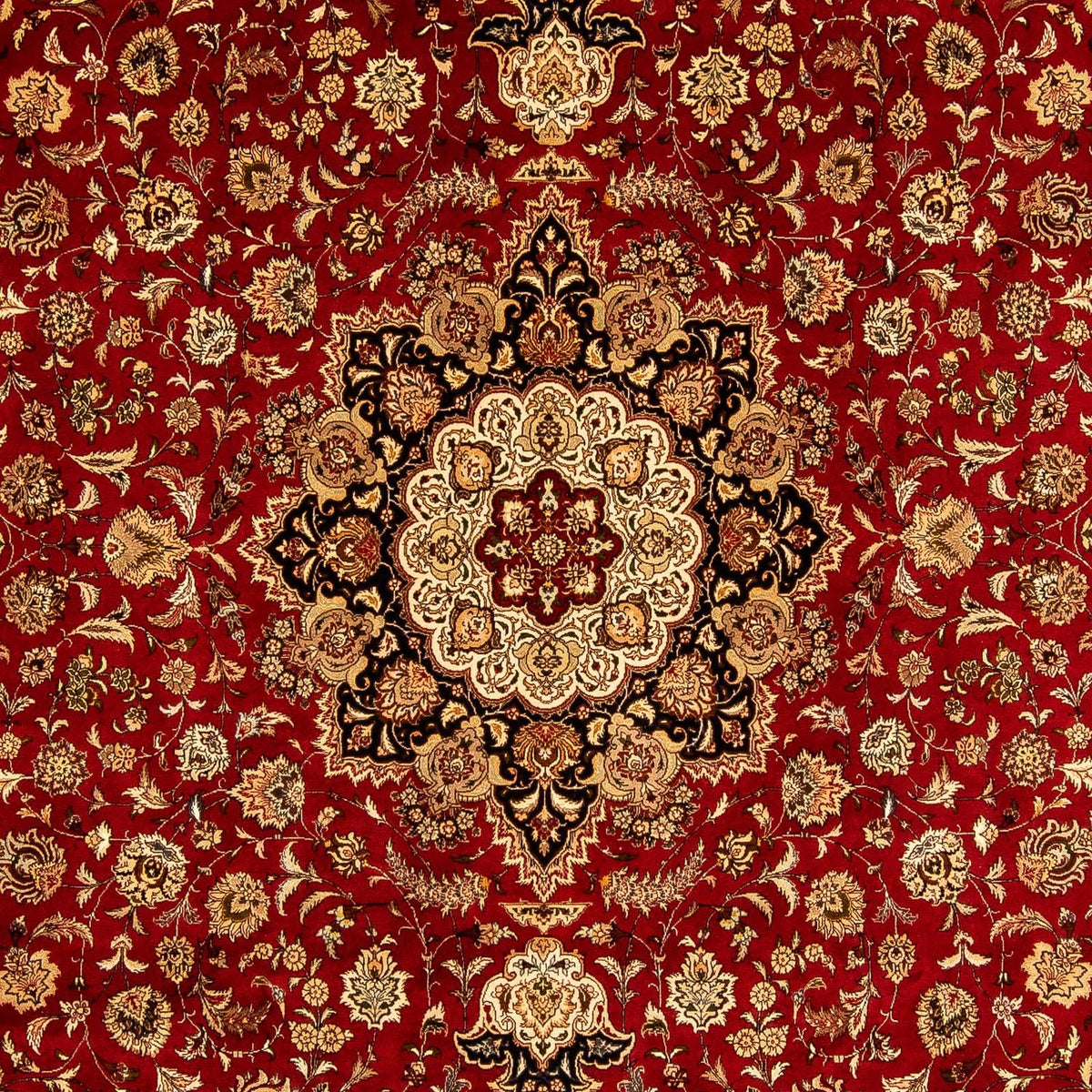 Perzisch tapijt - Tabriz - Royal - 350 x 245 cm - donkerrood