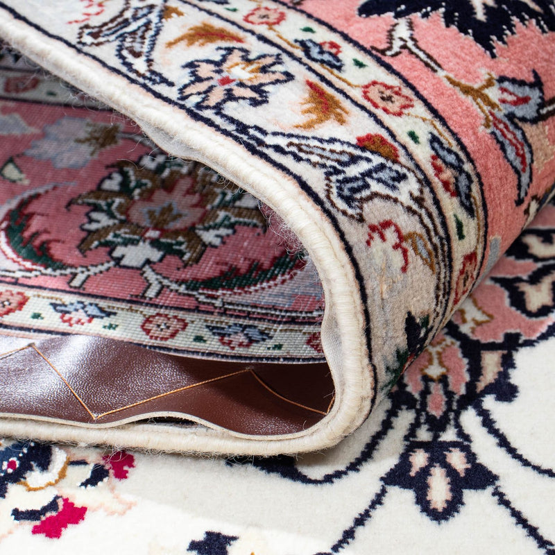 Perzisch tapijt - Tabriz - Royal - 211 x 153 cm - beige