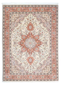 Perzisch tapijt - Tabriz - Royal - 211 x 151 cm - beige