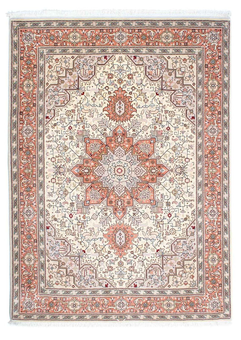 Perzisch tapijt - Tabriz - Royal - 211 x 151 cm - beige