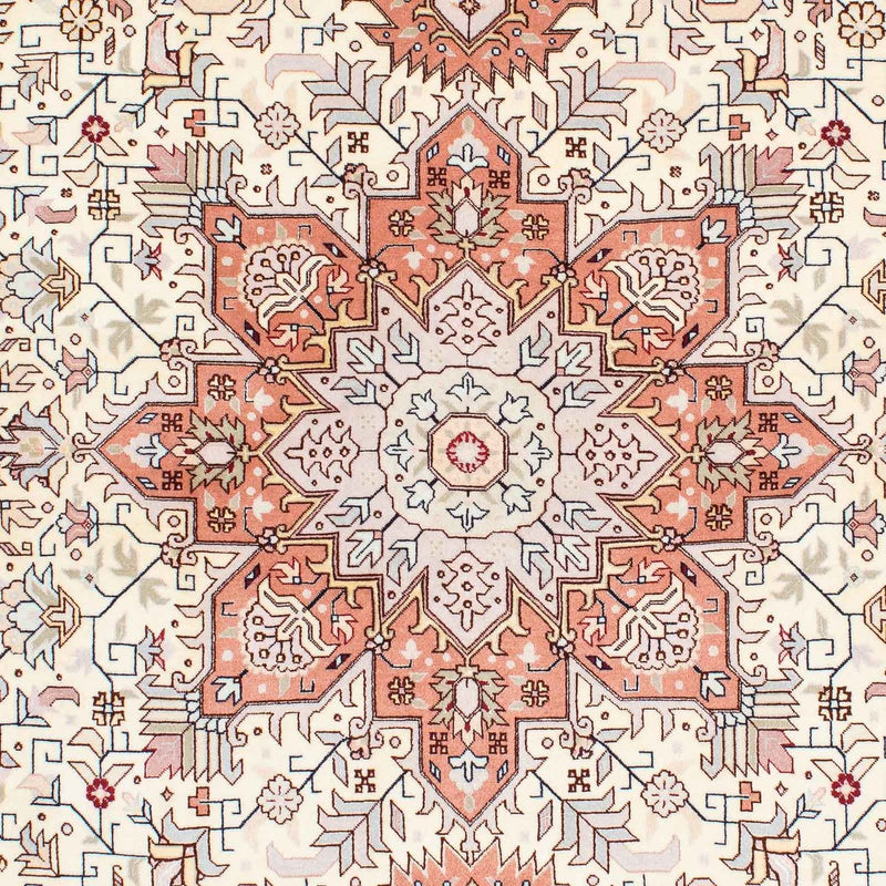 Perzisch tapijt - Tabriz - Royal - 211 x 151 cm - beige