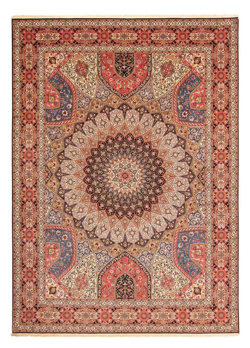 Perzisch tapijt - Tabriz - Royal - 408 x 296 cm - veelkleurig