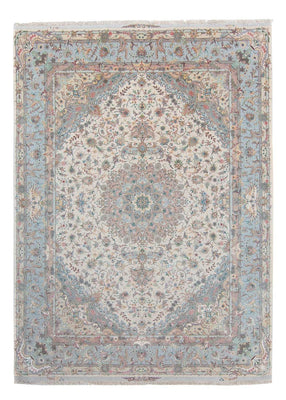 Perzisch tapijt - Tabriz - Royal - 350 x 252 cm - beige