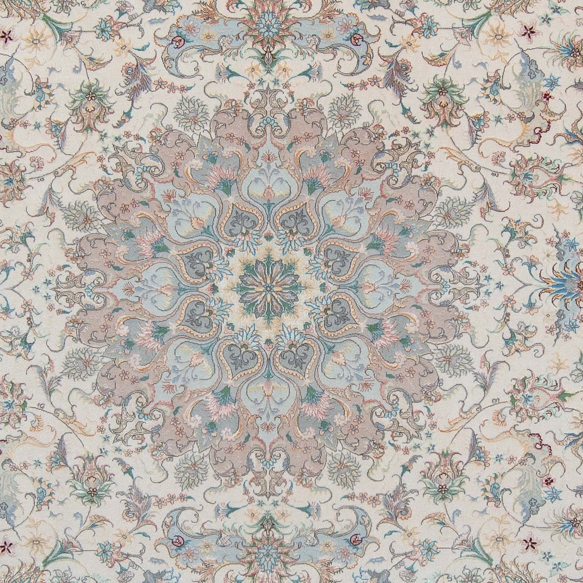 Perzisch tapijt - Tabriz - Royal - 350 x 252 cm - beige