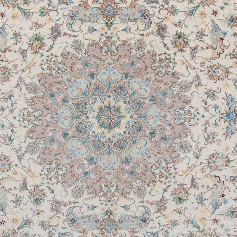 Perzisch tapijt - Tabriz - Royal - 350 x 252 cm - beige