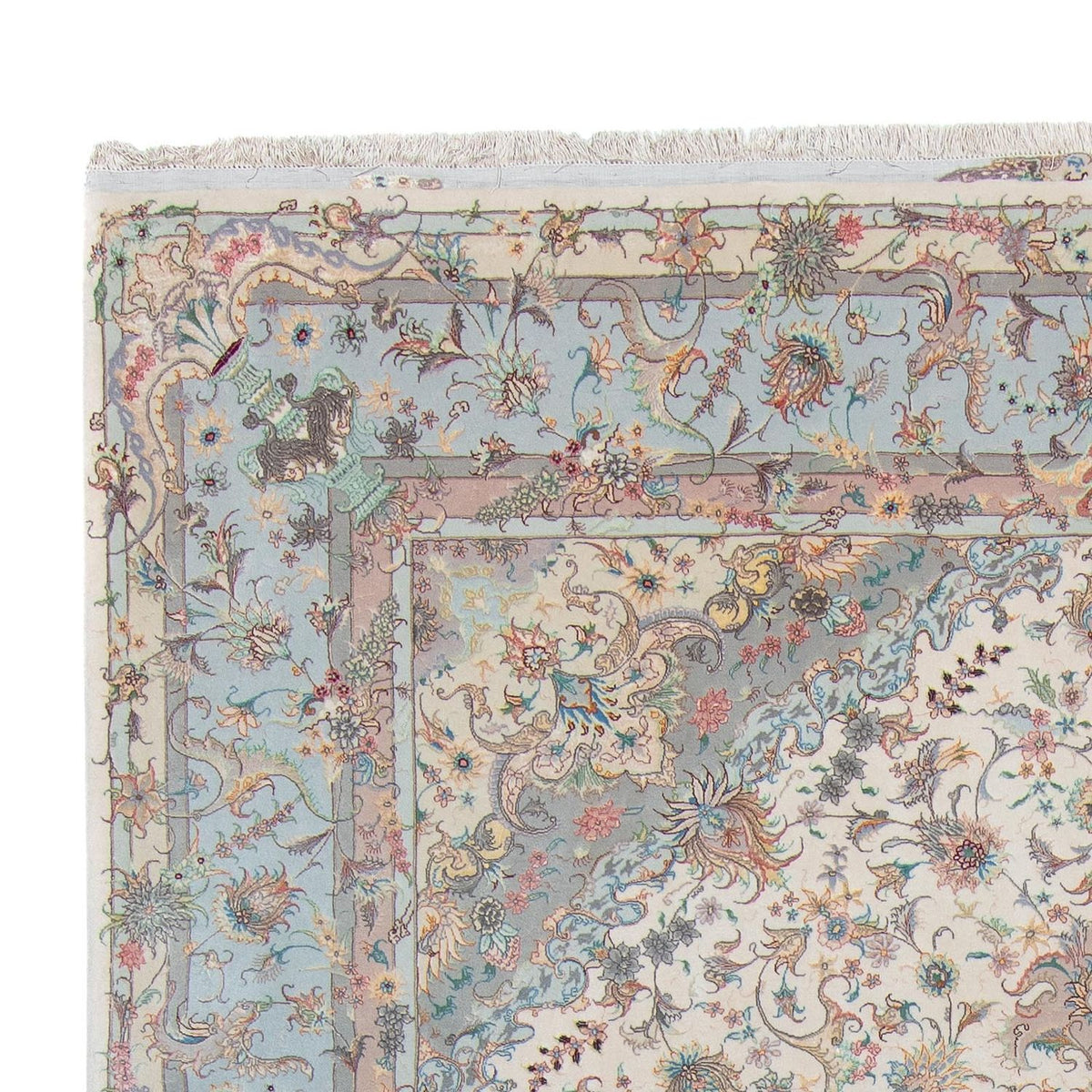 Perzisch tapijt - Tabriz - Royal - 350 x 252 cm - beige