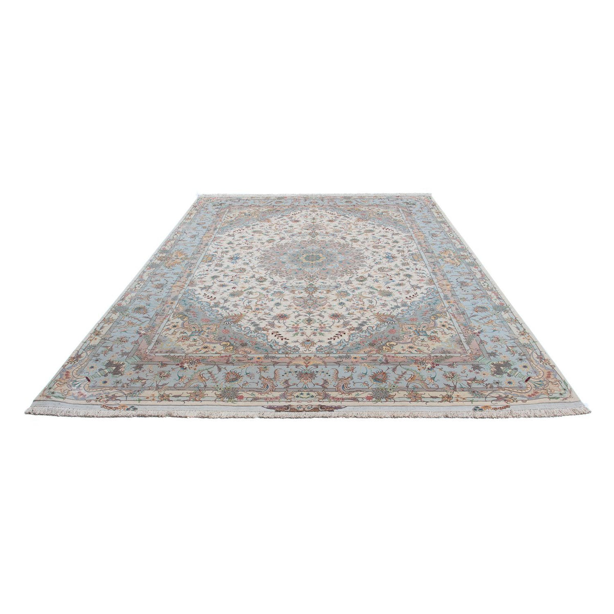 Perzisch tapijt - Tabriz - Royal - 350 x 252 cm - beige