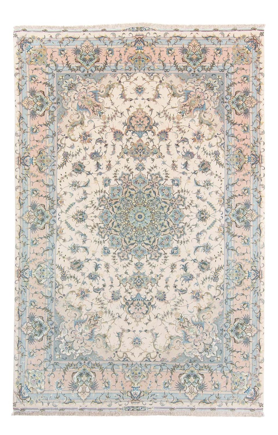 Perzisch tapijt - Tabriz - Royal - 305 x 197 cm - beige