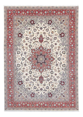Perzisch tapijt - Tabriz - Royal - 357 x 251 cm - beige