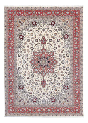 Perzisch tapijt - Tabriz - Royal - 357 x 251 cm - beige