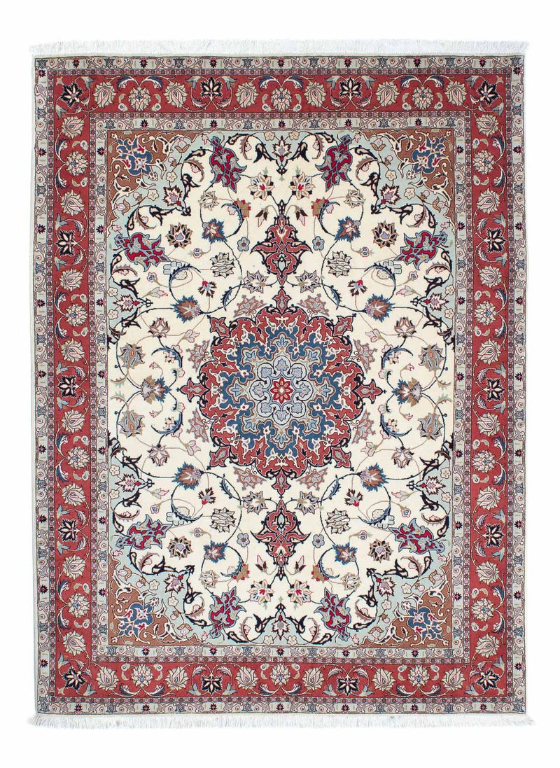 Perzisch tapijt - Tabriz - Royal - 203 x 150 cm - beige