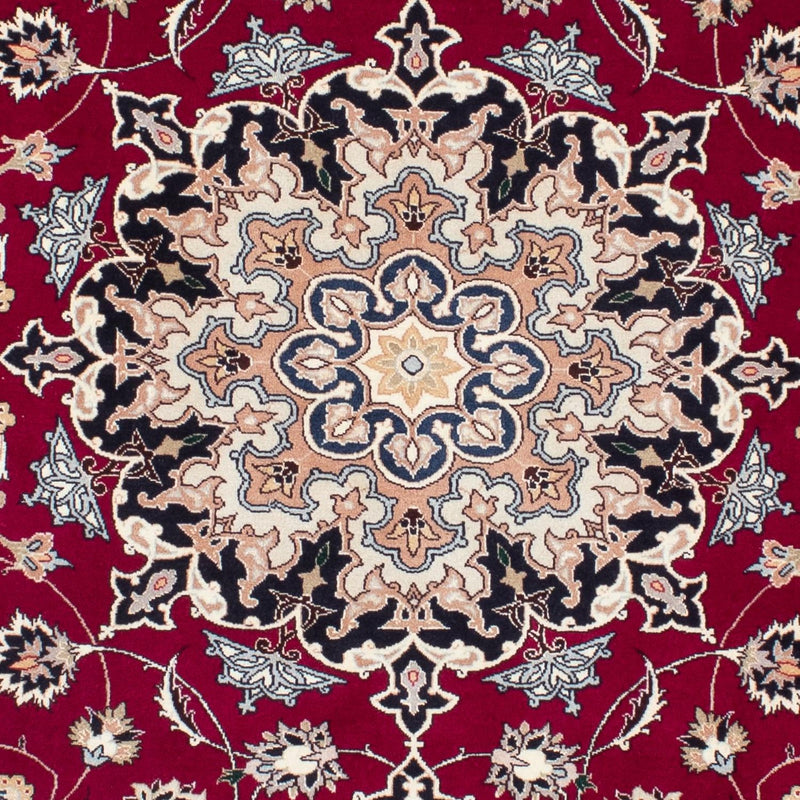 Perzisch tapijt - Tabriz - Royal - 204 x 153 cm - donkerrood