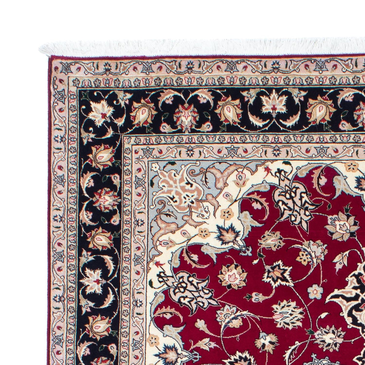 Tabriz - 50 Raj Tapijt 204x153cm - Perzisch tapijt