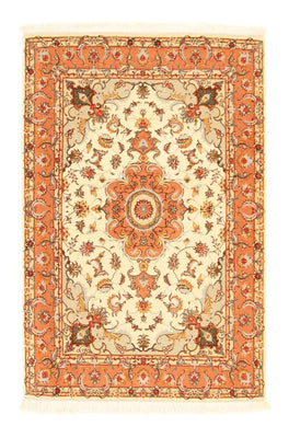 Perzisch tapijt - Tabriz - Royal - 152 x 102 cm - beige