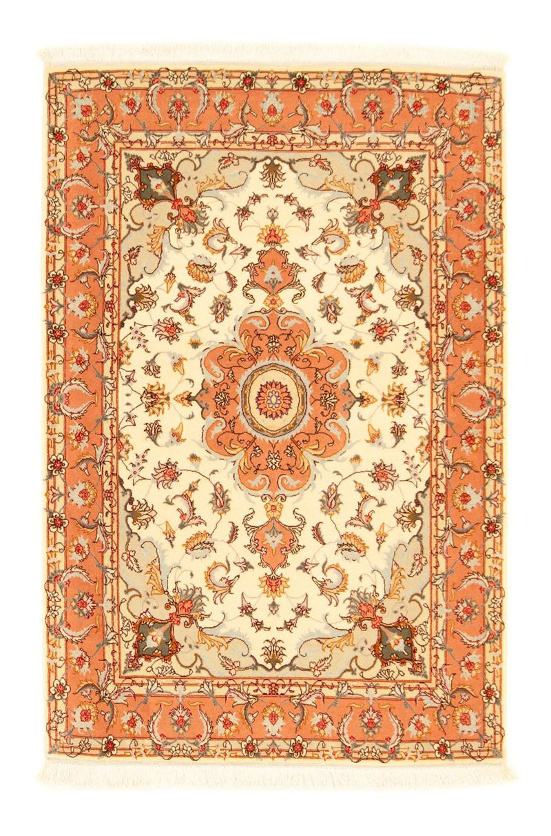 Perzisch tapijt - Tabriz - Royal - 152 x 102 cm - beige