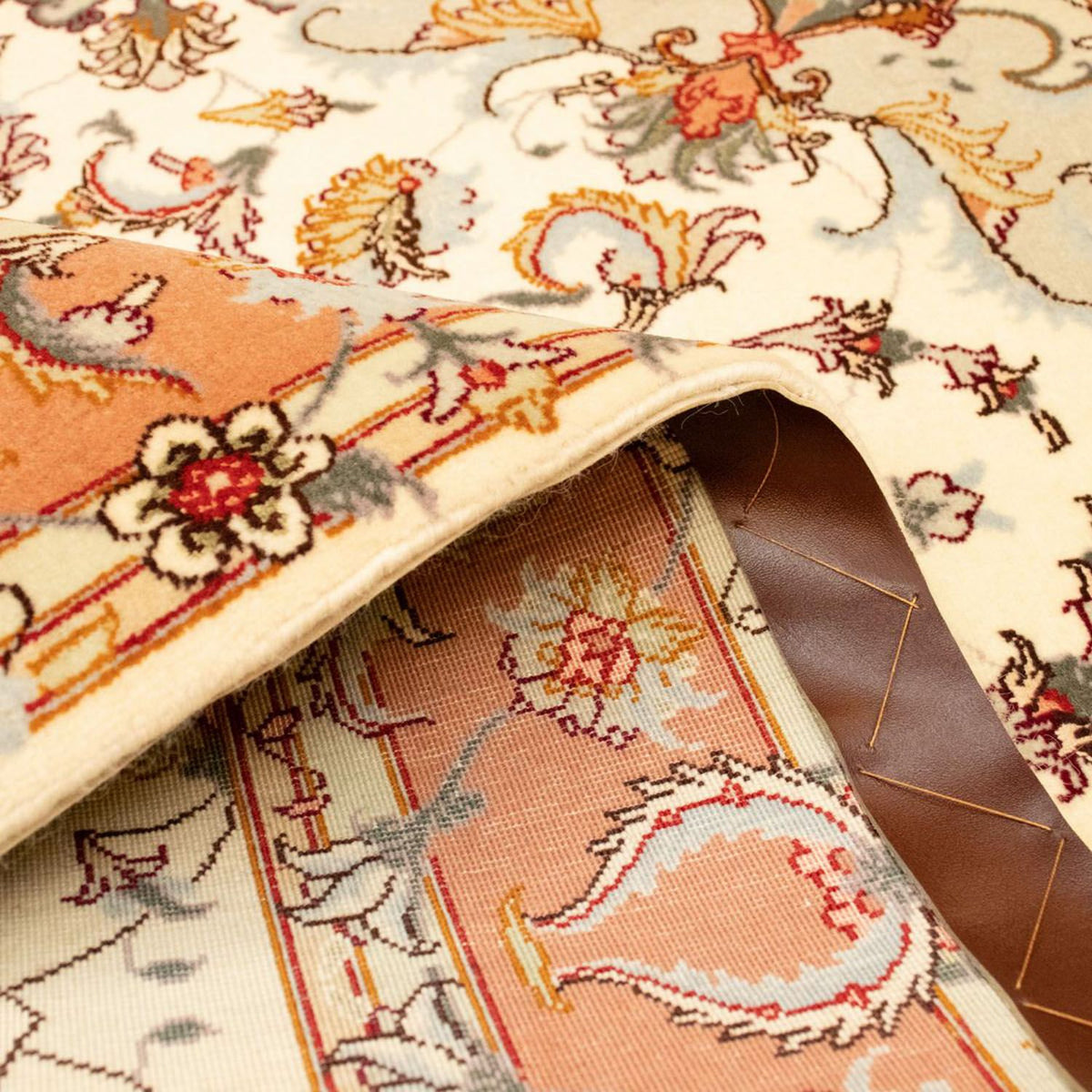 Perzisch tapijt - Tabriz - Royal - 152 x 102 cm - beige