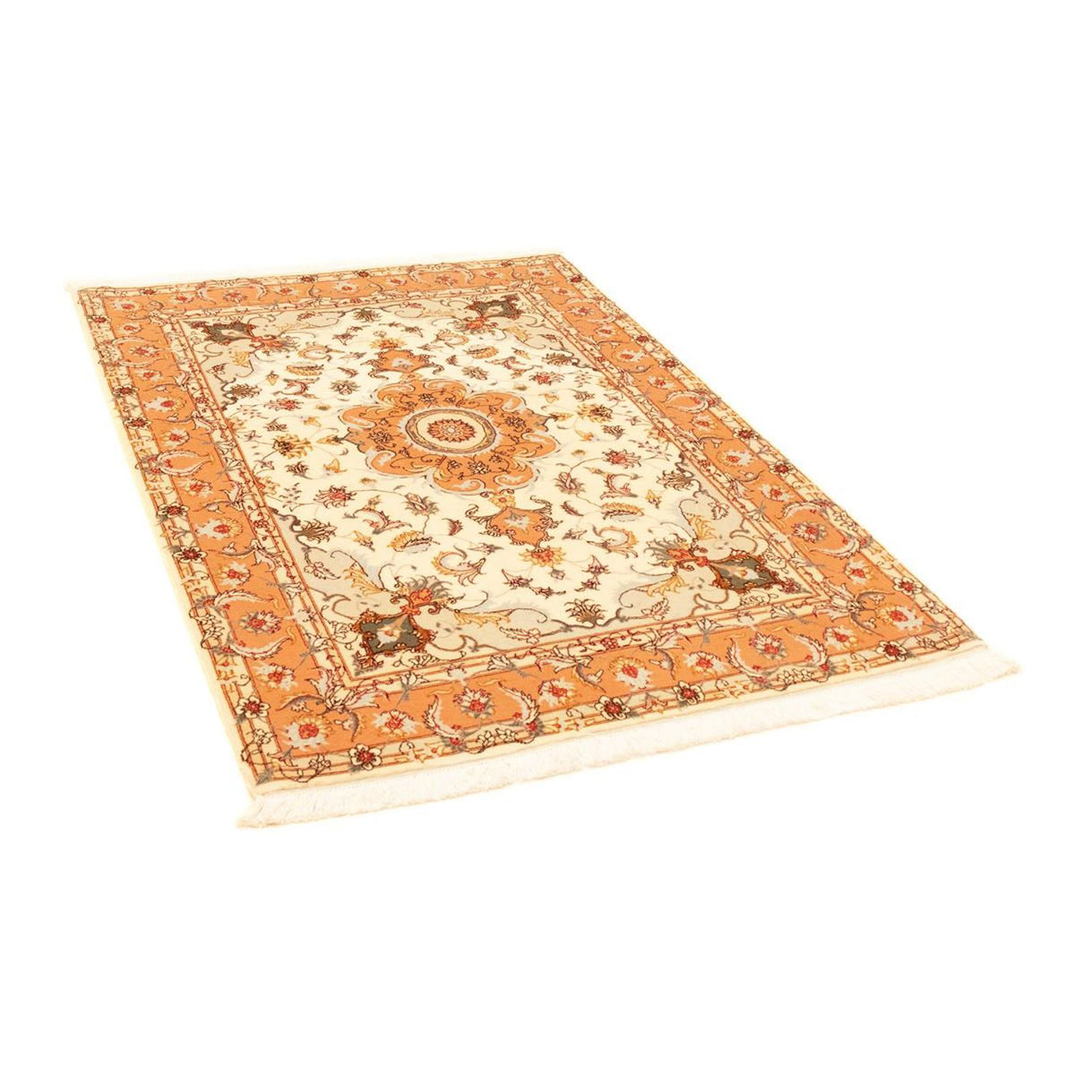 Perzisch tapijt - Tabriz - Royal - 152 x 102 cm - beige
