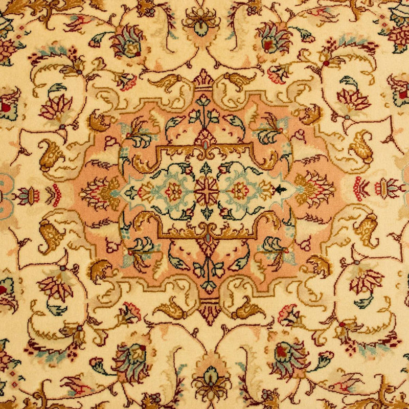 Perzisch tapijt - Tabriz - Royal - 150 x 101 cm - beige