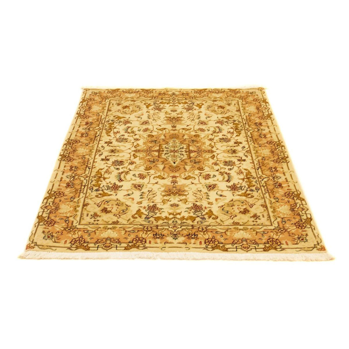 Perzisch tapijt - Tabriz - Royal - 150 x 101 cm - beige