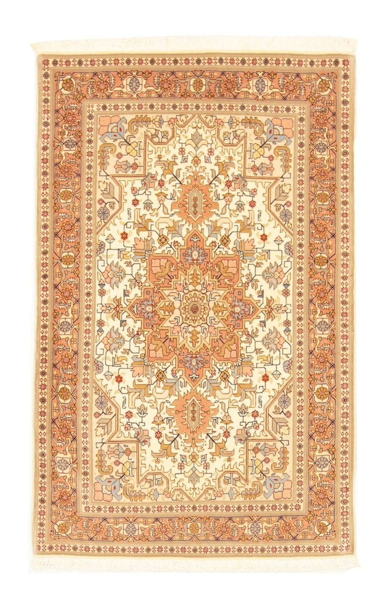 Perzisch tapijt - Tabriz - Royal - 153 x 98 cm - beige