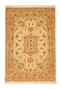 Perzisch tapijt - Tabriz - Royal - 155 x 104 cm - beige